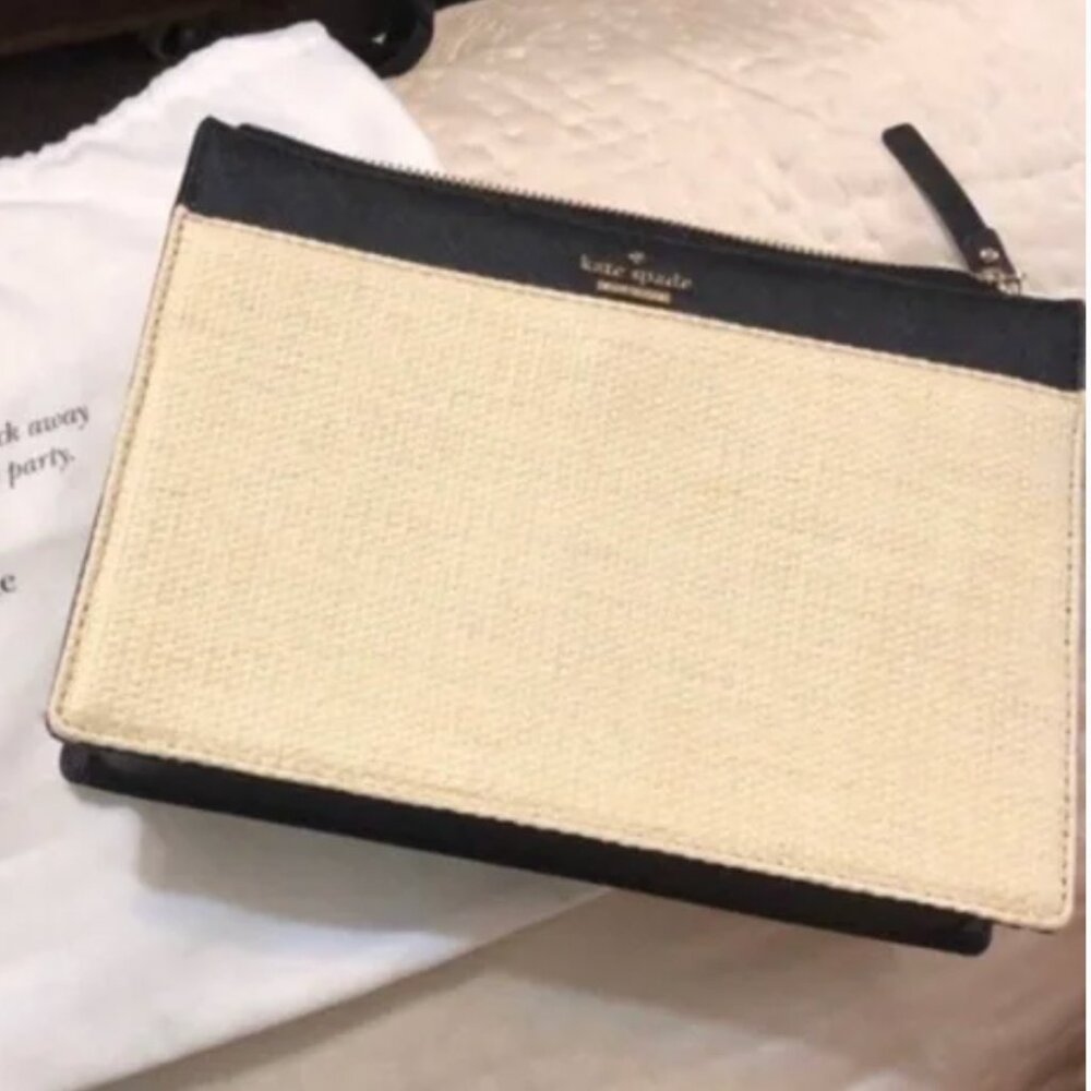 Kate Spade Camerson Street Straw Clutch/Crossbody